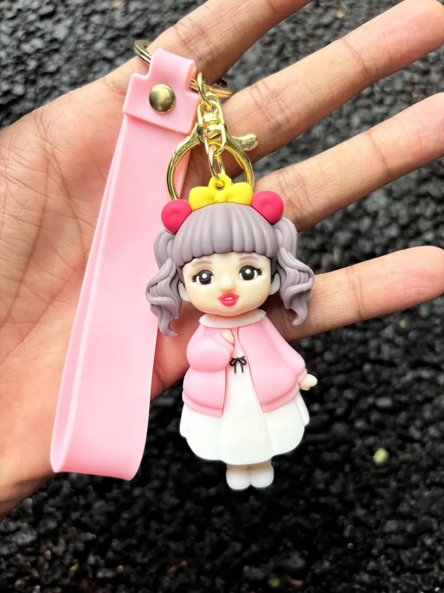 Barbie Keychain - Baby Pink Color