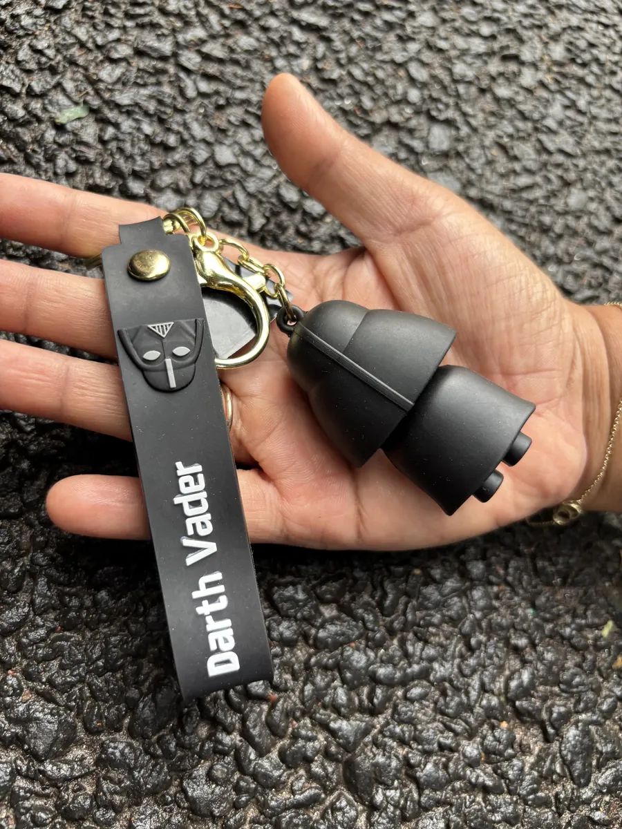 Black Darth Vader Keychain