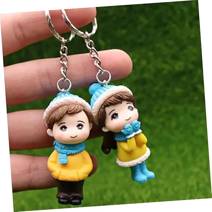 Couple Keychains - Yellow (2 pcs)