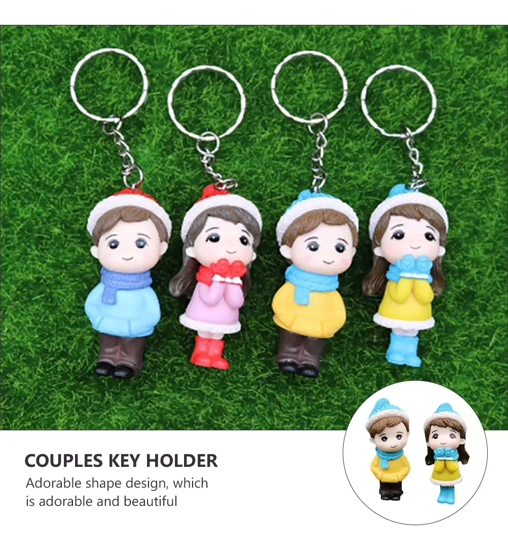 Couple Keychains - Yellow (2 pcs)