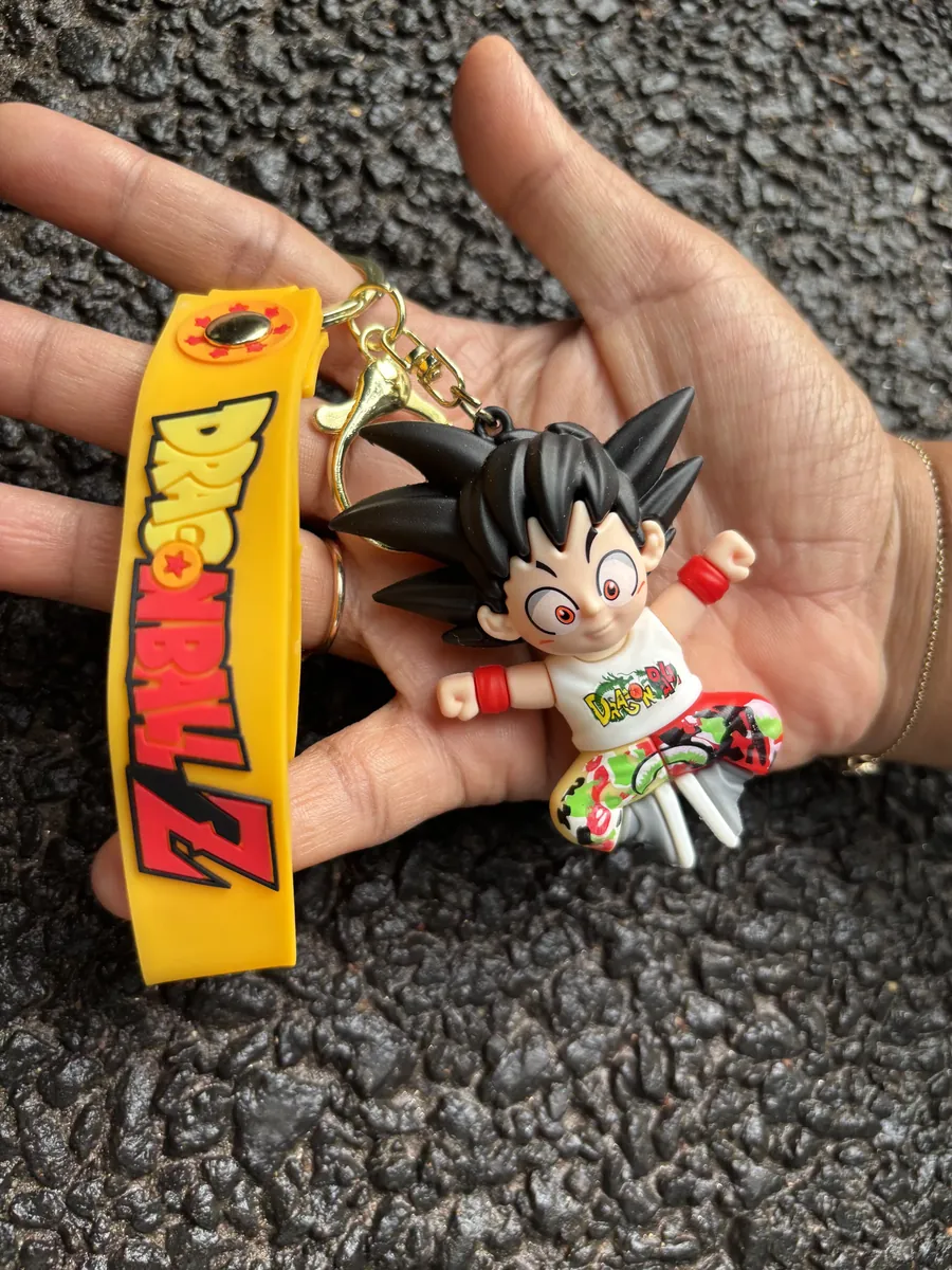 Dragon Ball Z Jumping Goku Keychain