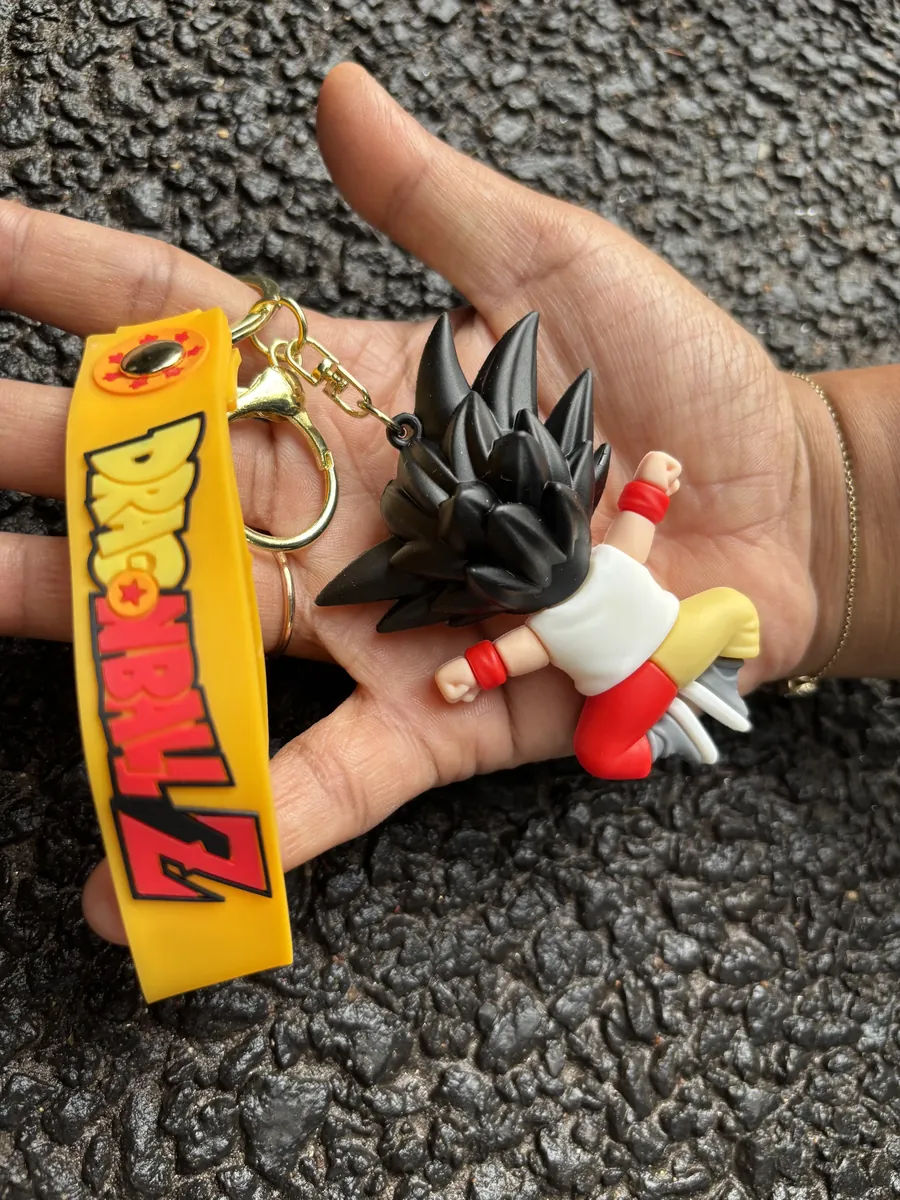 Dragon Ball Z Jumping Goku Keychain