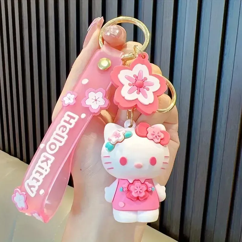 Hello Kitty Cute Pink Keychain
