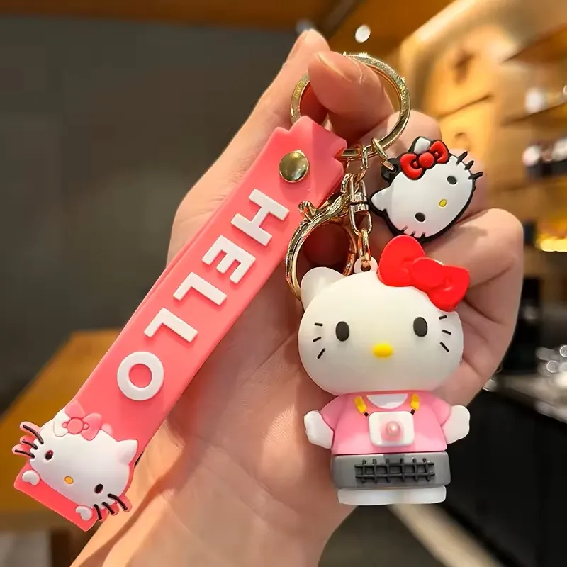 Hello Kitty Pink Keychain