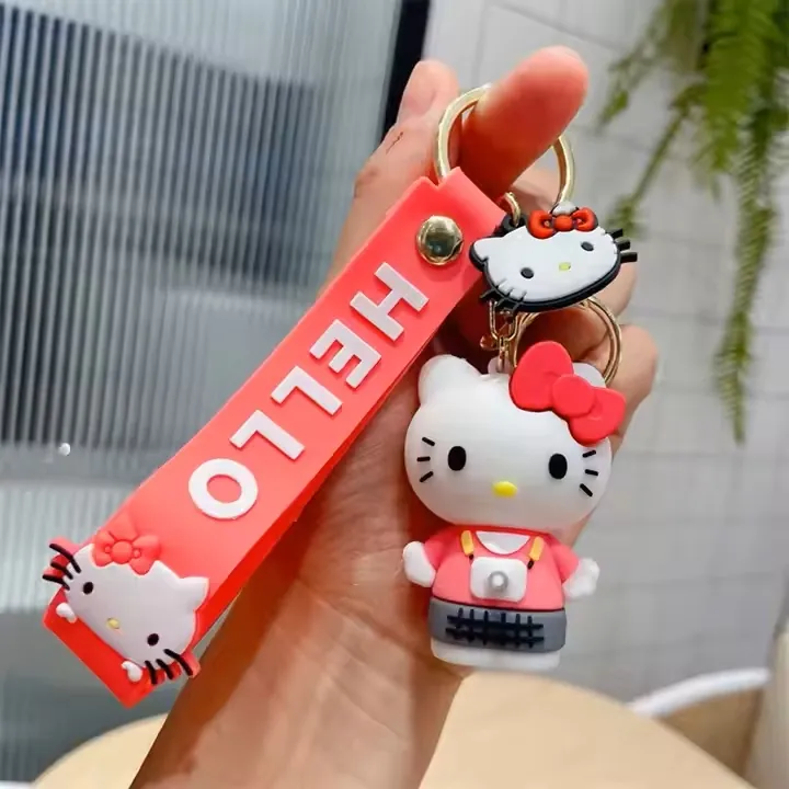 Hello Kitty Pink Keychain