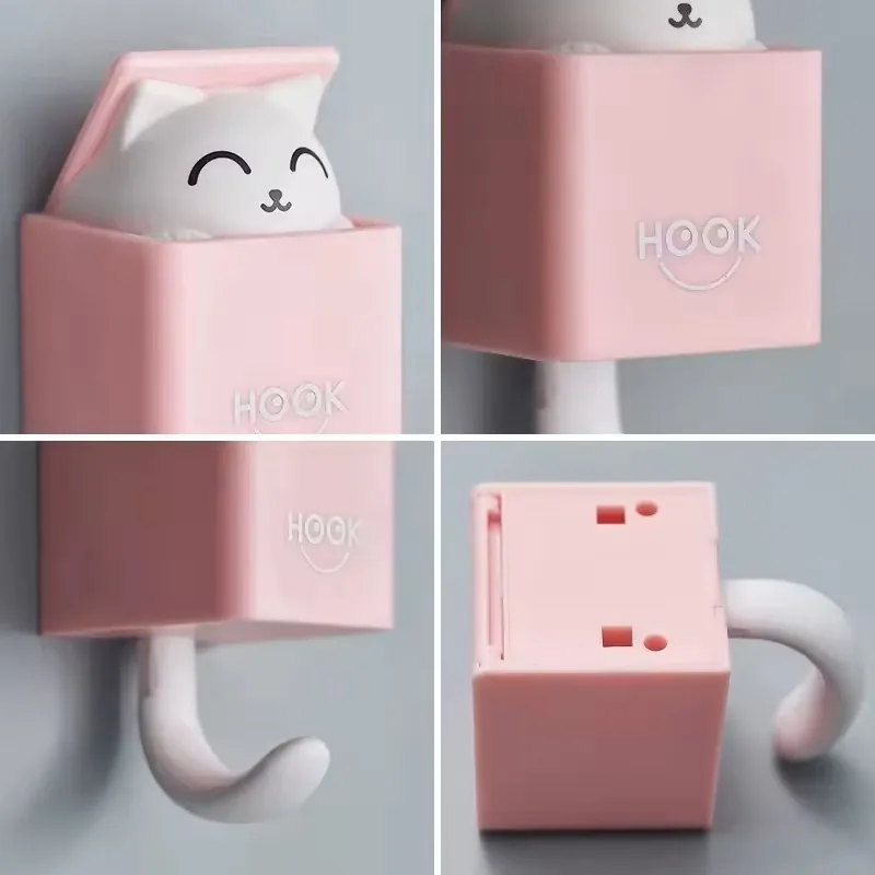 Kitten Square Wall Hook