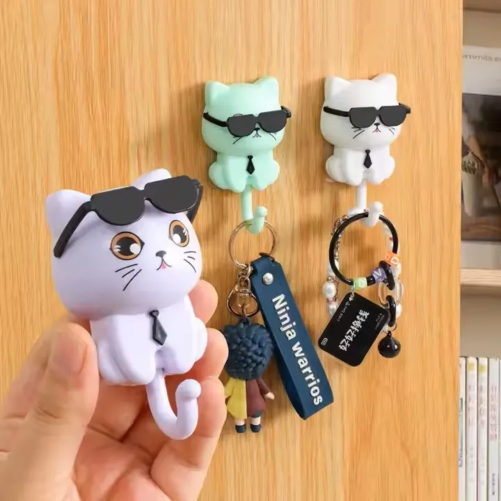 Kitten Sunglasses Wall Hook
