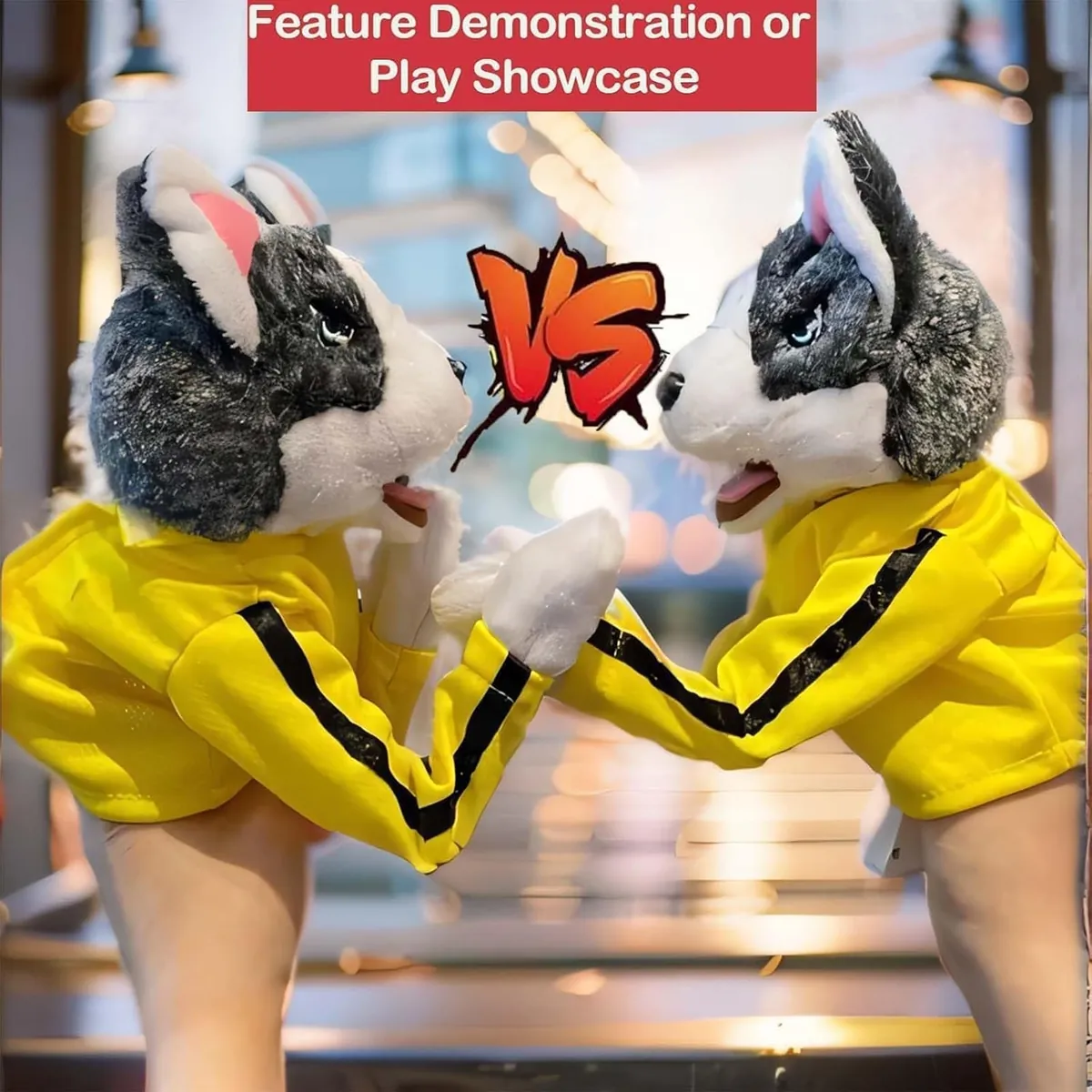 Kung Fu Dog Interactive Toy