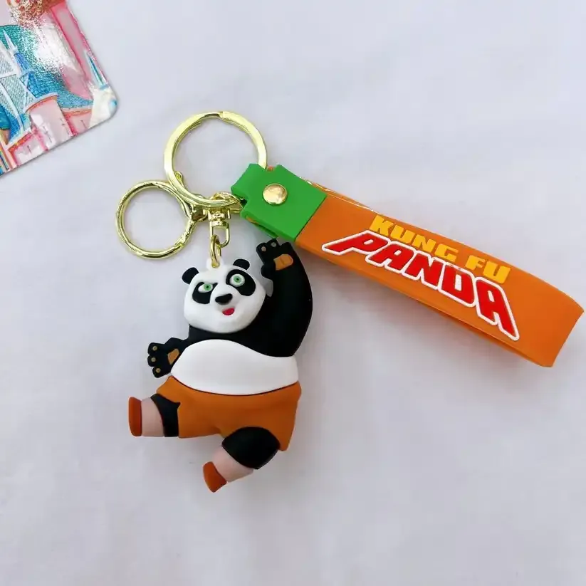 Kung Fu Panda - Angry Panda Keychain