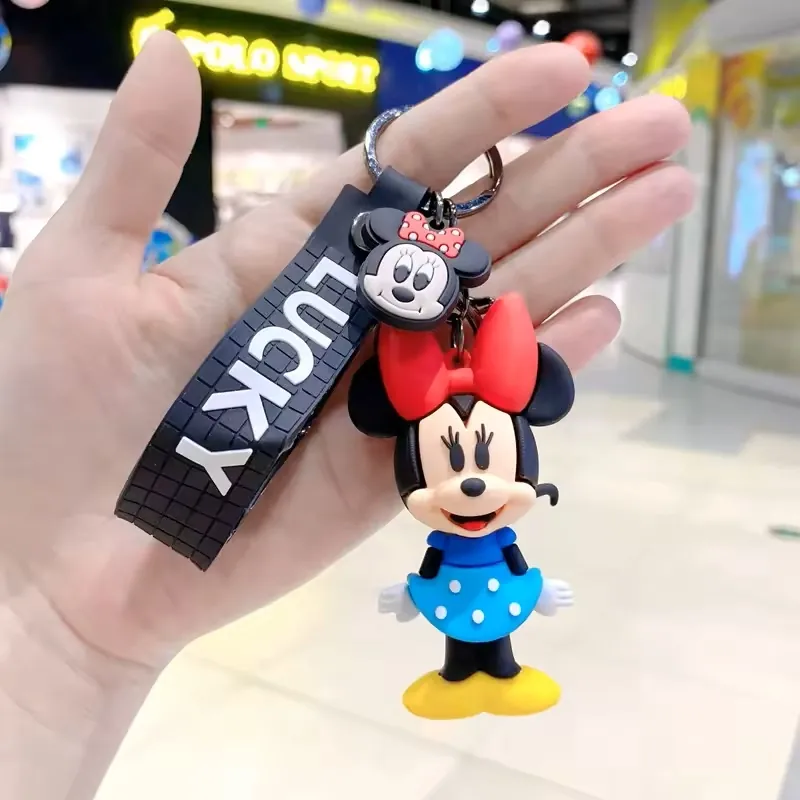 Minnie Blue Keychain