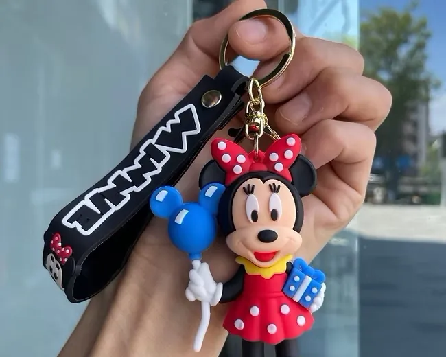 Minnie Red Keychain