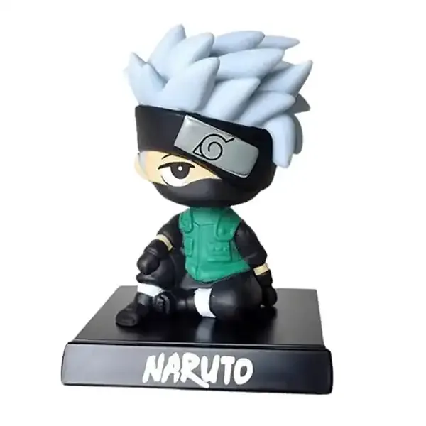 Naruto Kakashi Hatake Bobblehead cum Mobile Holder