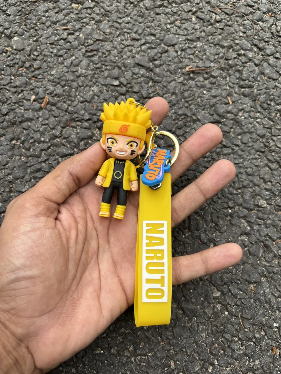 Naruto Uzumaki Black Outfit Keychain