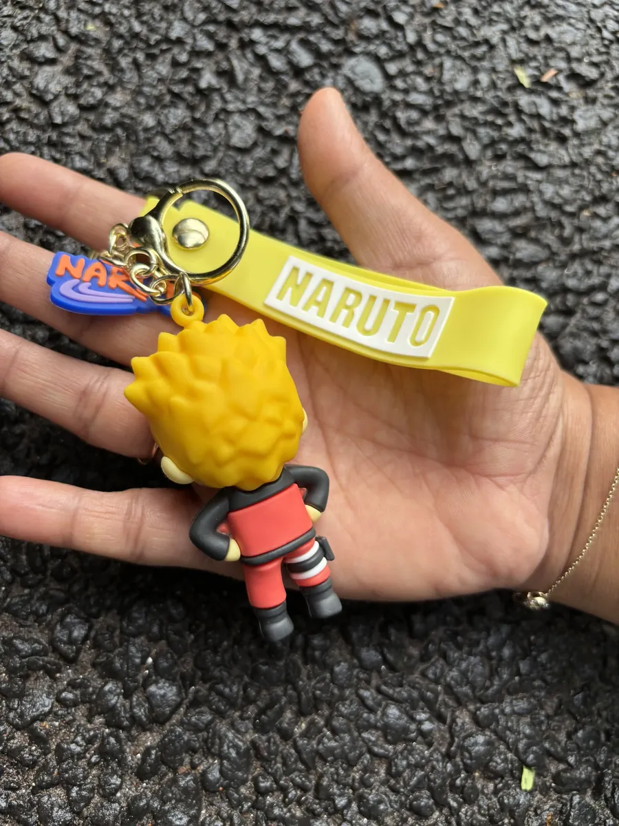 Naruto Uzumaki Red Outfit Keychain