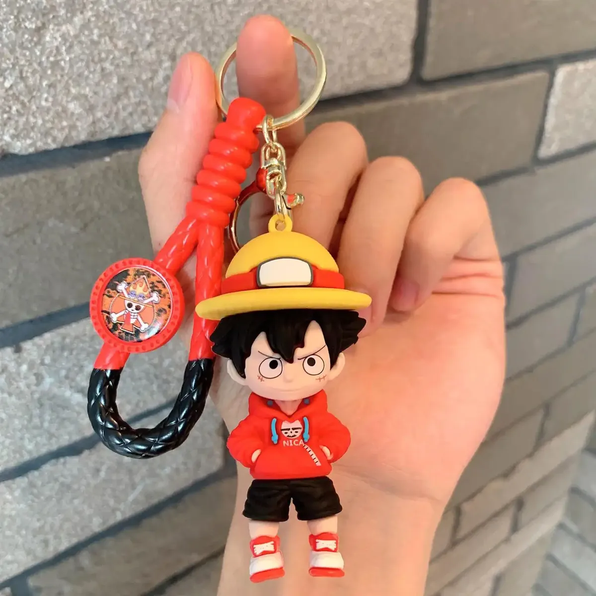 One Piece - Standing Luffy Keychain