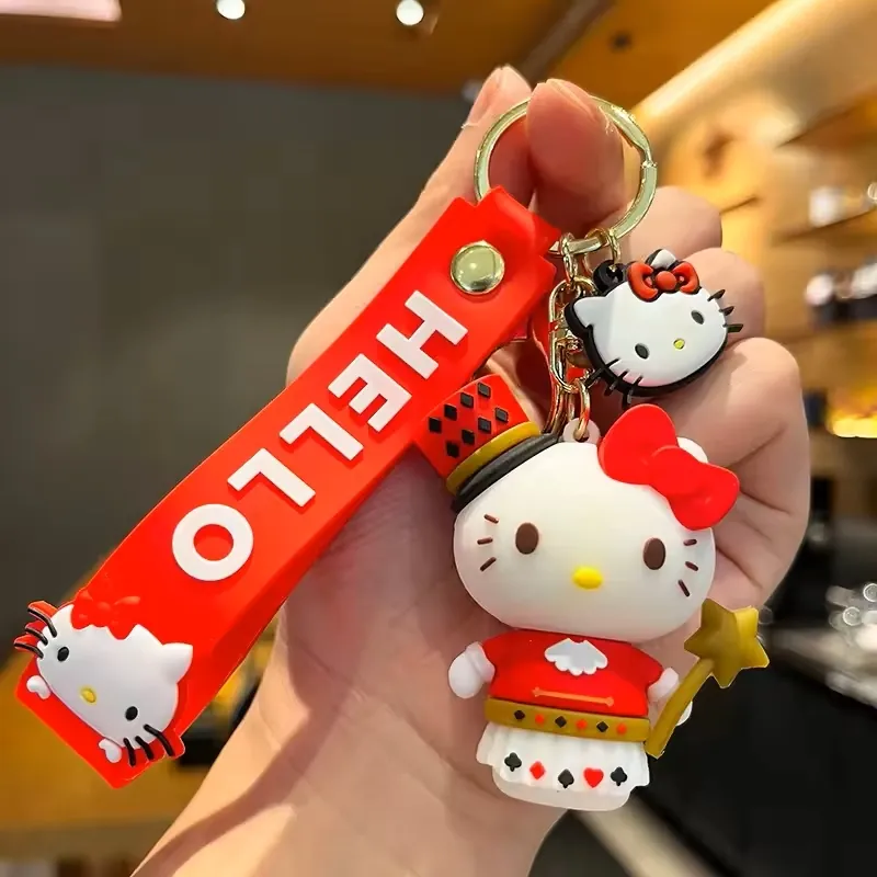Red Hello Kitty Keychain