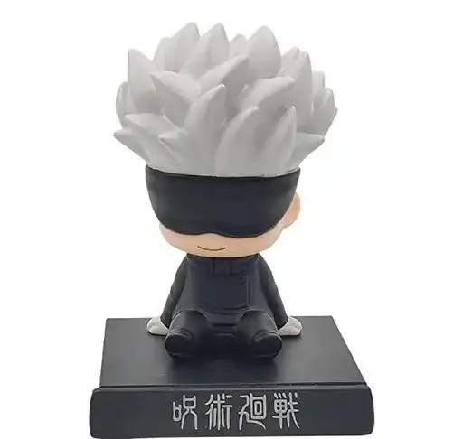 Satoru Gojo Jujutsu Kaisen Bobblehead cum Mobile Holder