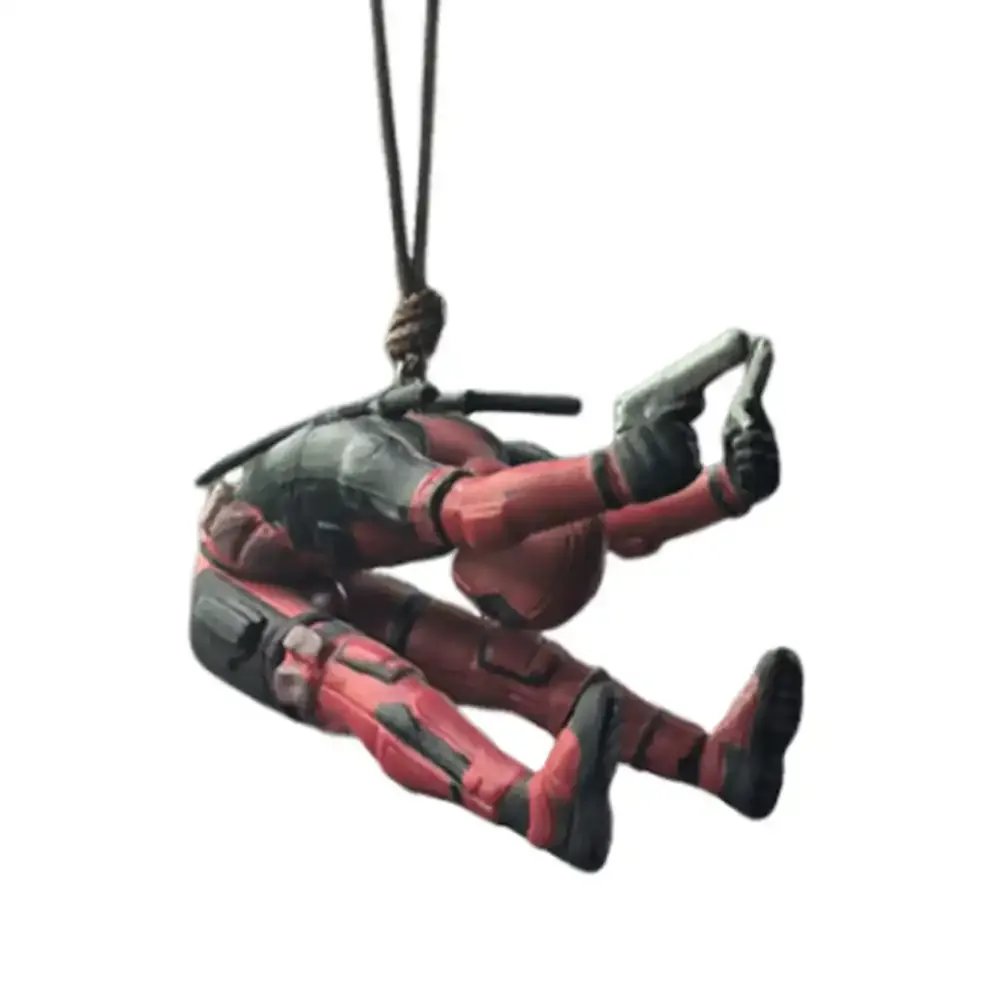 Shooting Deadpool Car Hanging Pendant