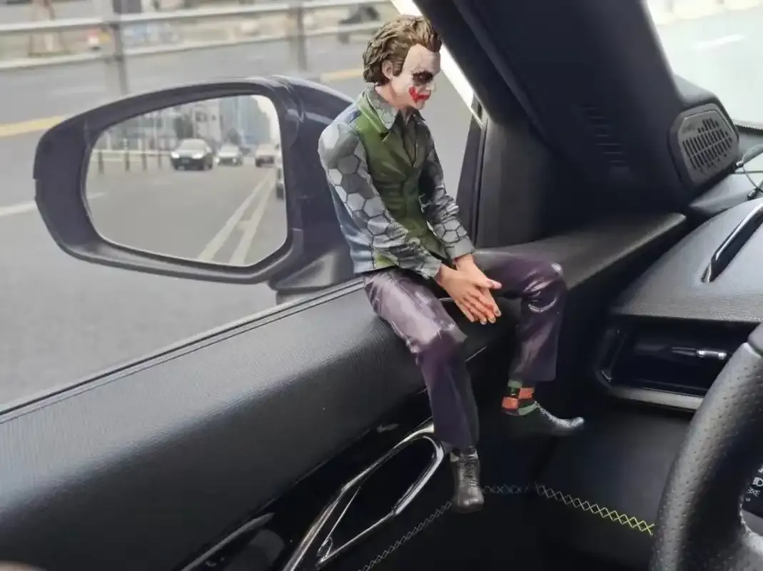 Sitting Joker Figurine Model Statue