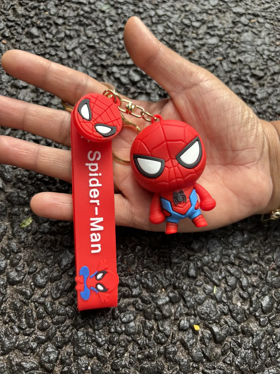 Spiderman Portrait Keychain