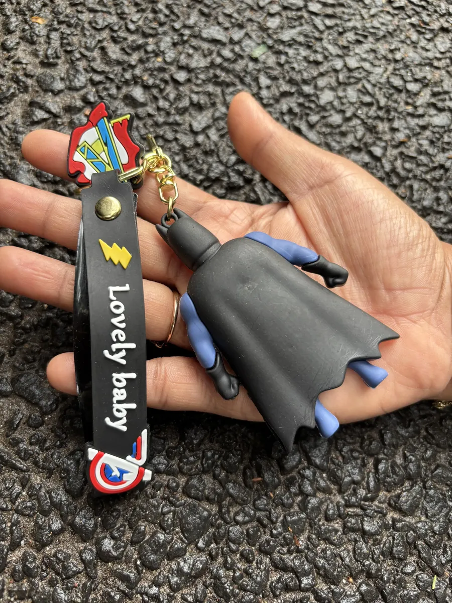 Standing Batman Keychain