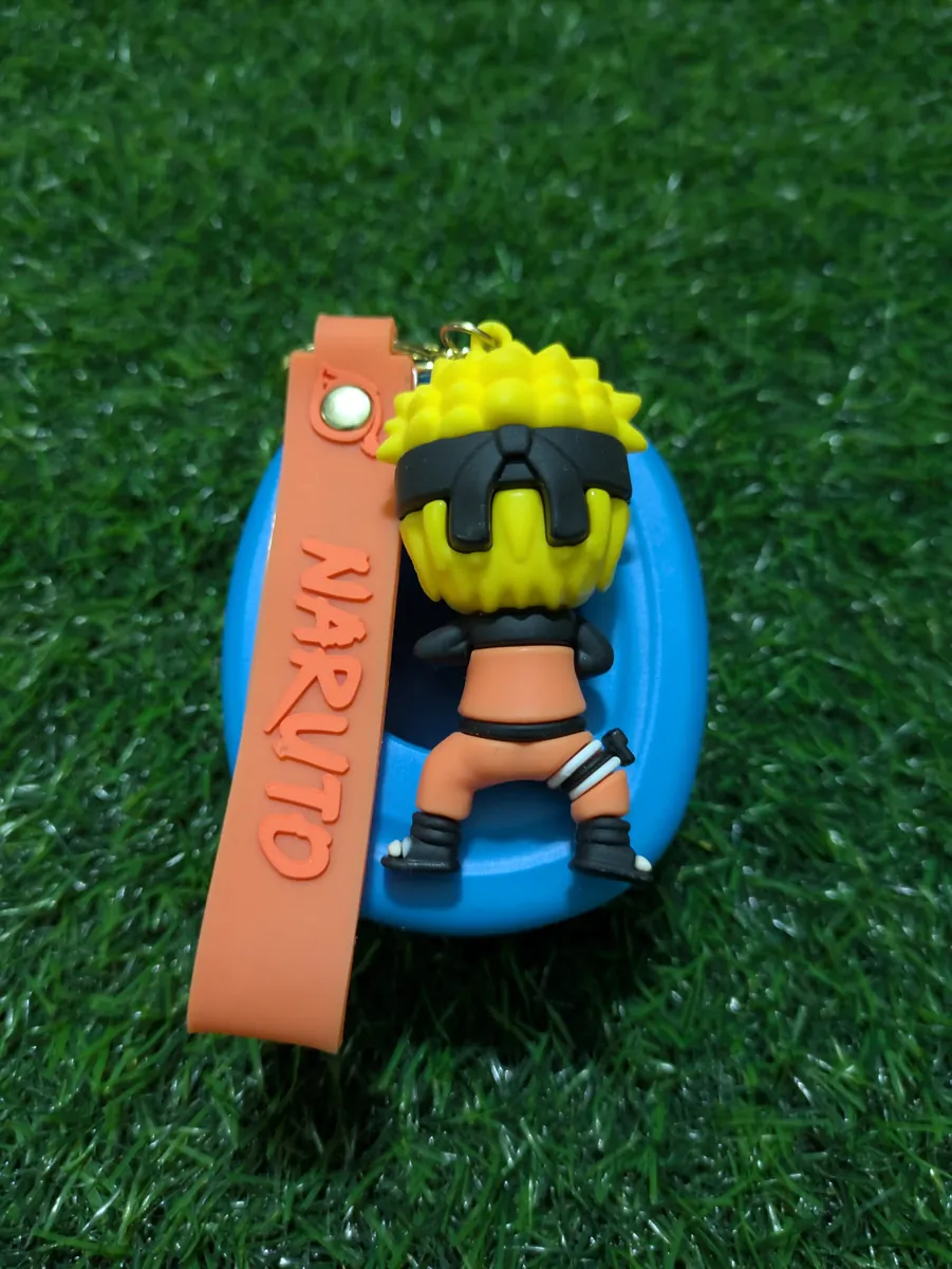 Standing Naruto Uzumaki Orange Outfit Keychain