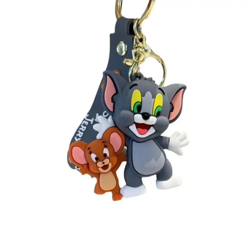 Standing Tom and Jerry Keychain