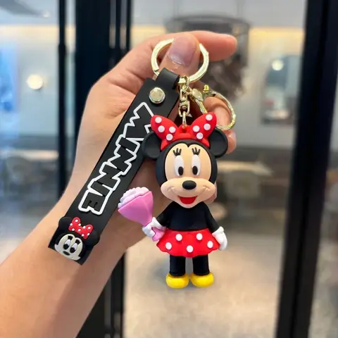 Cute Minnie Keychain