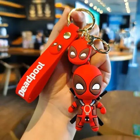 Deadpool Brown Outfit Keychain
