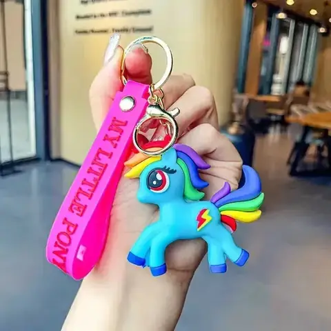 My Litlle Pony Blue Keychain