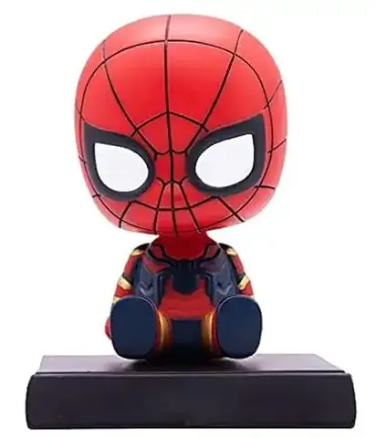 Spiderman Bobblehead cum Mobile Holder