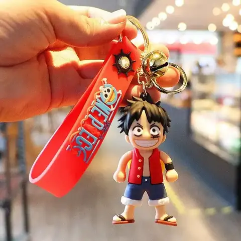 Standing Luffy One Piece Keychain