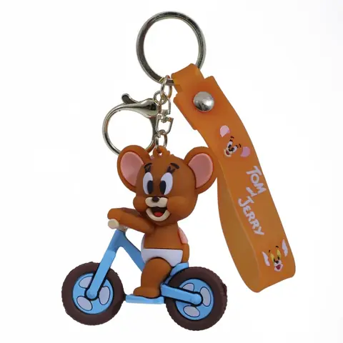 Tom and Jerry - Jerry Bicycle Keychain